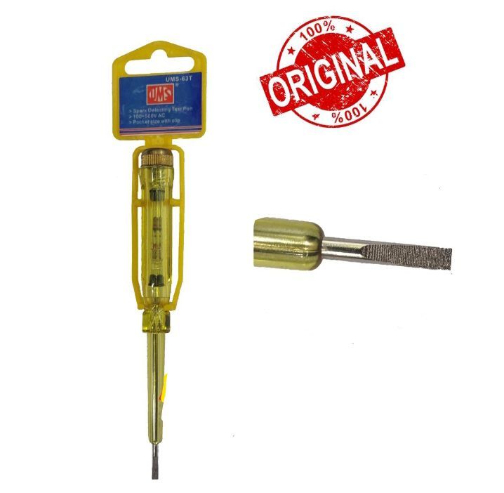UMS 63T Spark Detection Testing Pen With Pocket Clip 3mmx145mm Malaysia