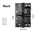 Multifunctional Door Closer Automatic Closing Hinge Buffer Invisible Door Spring Hinge 90 Degree Right Angle Positioning Hinge.