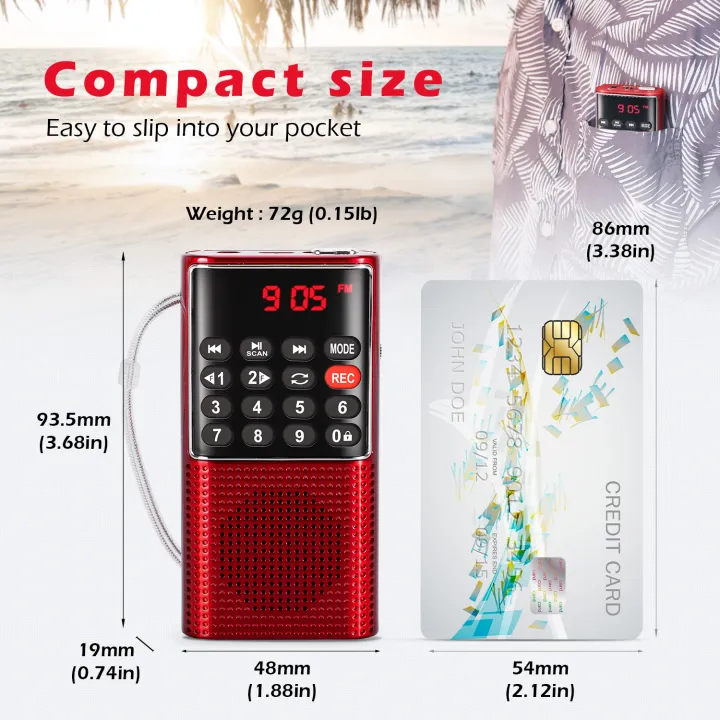 PRUNUS%20J-328%20Mini%20Portable%20Pocket%20FM%20Radio%20Handheld%20MP3%20Walkman%20Radios%20with%20Recorder%20Rechargeable%20Battery%20For%20Walkman%20Go%20Hiking%20-%20Image%203