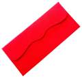 Red Envelope for Wedding, Party, Festivals and Events, Red Khaam (Pack of 25 pcs), (Fits 1000 Rupee Note). 