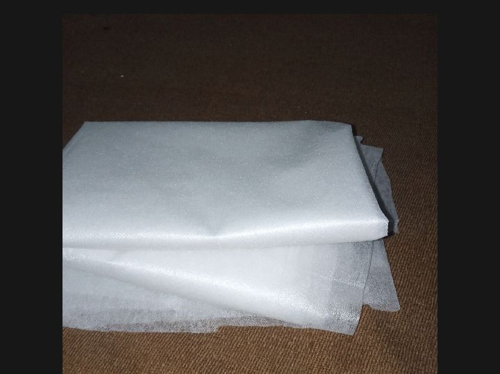 zero size bukram soft & bareek chepi bukram 0 size 1 yards pack