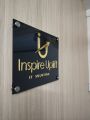 customised your office logo name plate size 12*10 inch. 