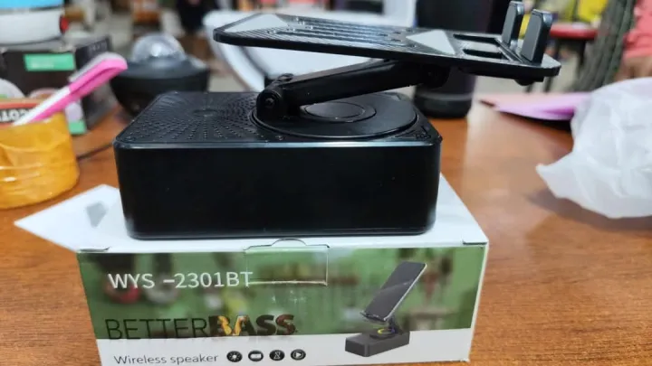 WYS-2301BT%20BetterBass%20Wireless%20Bluetooth%20Speaker%20with%20Deep%20Bass,%20Foldable%20Mobile%20Holder%20&%20Built-in%20Power%20Bank%20%E2%80%93%20Multifunctional%20Design,%20Loud%20Sound,%20and%20Adjustable%20Stand%20Support%20-%20Image%203