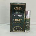 Lacoste white flavour roll on perfume fragrance attar. 
