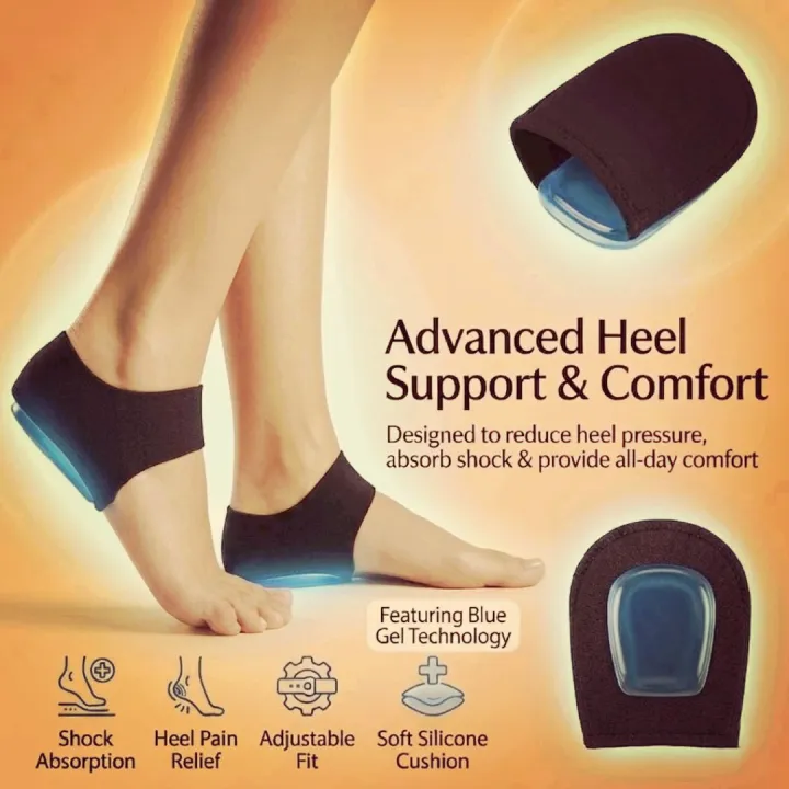 1%20Pair%20Heel%20Pads%20Shock%20Absorption%20Anti-Slip%20Straps%20Non-Slip%20Comfortable%20Breathable%20-%20Image%204