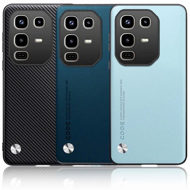 Luxury Leather Feel Skin Protective Soft Back Case For Infinix Note 50 Pro 4G HOT 50 50I 50 Pro Plus 4G 5G PU+TPU Phone Cover