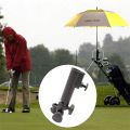 Universal Golf Cart Umbrella Holder Adjustable Golf Trolley Umbrella Stand Clip Buggy Baby Pram Wheelchair Umbrella Bracket. 