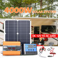 Professional 4000W Solar Generator System Kit - 100A Smart MPPT Controller + 200W High-Efficiency Bendable Solar Panel Camping. 