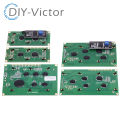 LCD1602 LCD 1602 2004 12864 module Blue Green screen 16x2 20X4 Character LCD Display Module HD44780 Controller blue black light. 