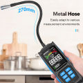 CGD05A Handheld Gas Leak Detector Charging PPM LEL VA Color Screen Gas Analyzer LPG Meter Triple Alarm Natural Gas Leak Meter. 