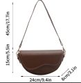 2023 New Solid Color PU Leather Women's Crossbody Bag With Stylish Red Wide Shoulder Strap Shoulder Small Square Bag. 