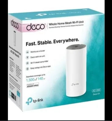TP-Link%20Deco%20E4%20(Single%20pack)%20Whole%20Home%20Mesh%20Wi-Fi%20System%20AC1200%20Dual-band%20Router%20-%20Image%203
