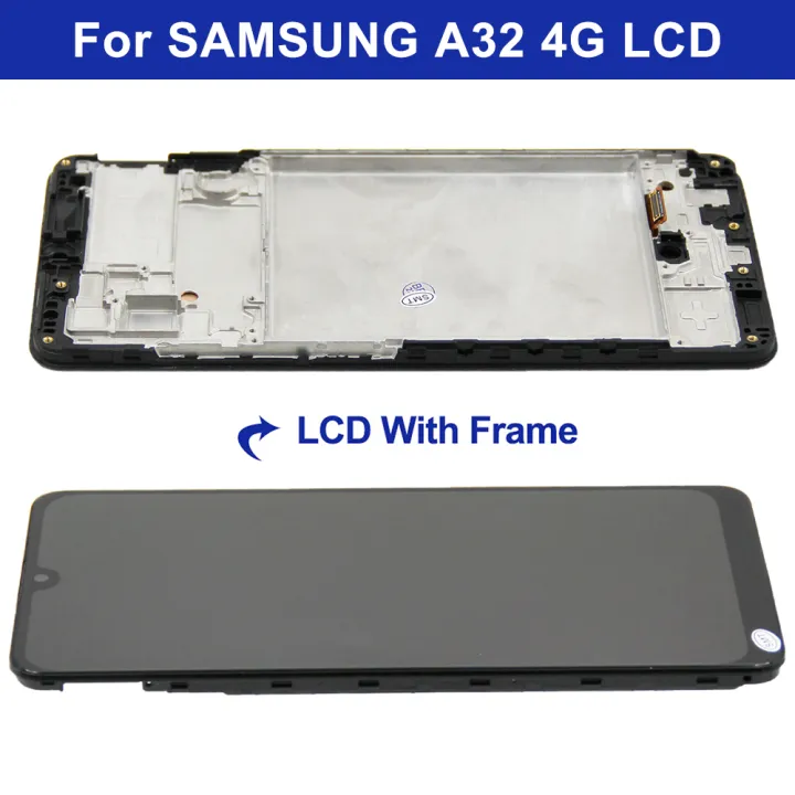AMOLED%20Screen%20for%20Samsung%20Galaxy%20A32%20A325%20A325F%20A325M%20Lcd%20Display%20Digital%20Touch%20Screen%20with%20Frame%20Replacement%20with%20Fingerprint%20-%20Image%204