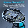Headset Bluetooth E75 TWS Digital LED Display. 