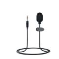 3.5mm Mini Lavalier Microphone Metal Clip Lapel Mic for Mobile Phone PC Laptop Wired Mikrofo/Microfon for Speaking Vocal Audio. 