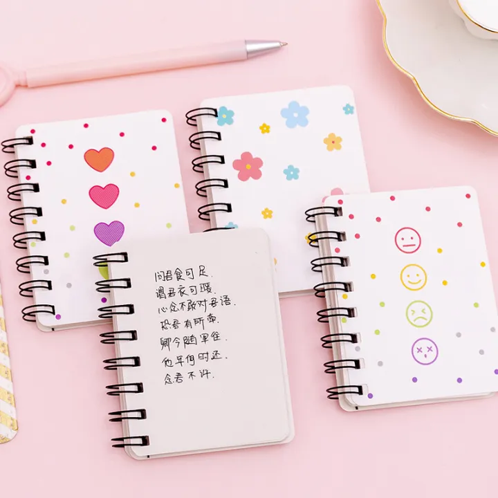 A7%20Pocket%20Book%20Notebooks%20Small%20Flower%20Love%20Small%20Cute%20Side%20Flip%20Coil%20Book%20Student%20Mini%20Portable%20Flip%20Notepad%20-%20Image%205