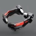 Adjustable Length Universal 7/8' Handlebar Protector Brake Lever Guard for Motorcycle Scooter ATV Mountain Bike Hand Guard. 