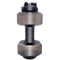 2500 ml Dumbbell Water Gym Bottle Large Capacity 5L Fitness Dumbbell Cup Creative Sports Kettle Men's Portable Personalized Plastic Space Cup Drop-Resistant Leak-Proof. 