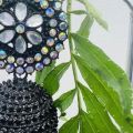Bollywood Jewellery earing Traditional Ethnic jimikki earings Oxidized Black color with multi Stone Party Wear Bridal Bride Wedding Bridesmaid Indian Jhumka Jhumki Earrings Jewelry for Women. 