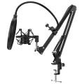 Professional Scissor Arm Stand For Bm800 Microphone Stand With A Spider Cantilever Bracket Universal Shock Mount Mic Holder. 