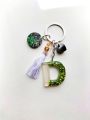 Alphabetical keychains for girls and boys both letter D ,All letters are available A-Z. 