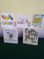 Congrats Mini Cards Pack of 5 - Size: (5 x 5) cm. 