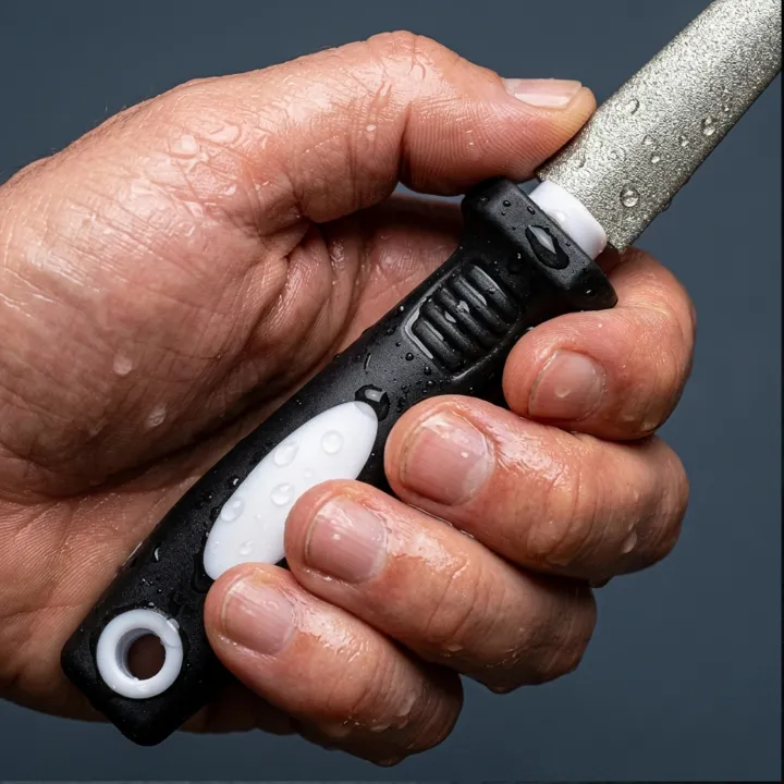 Diamond%20sharpening%20stone%20with%20one%20stone%20and%20two%20birds%20double-sided%20flat%20curved%20design%20easy%20to%20grip%20handle%20Knife%20Sharpener%20-%20Image%203