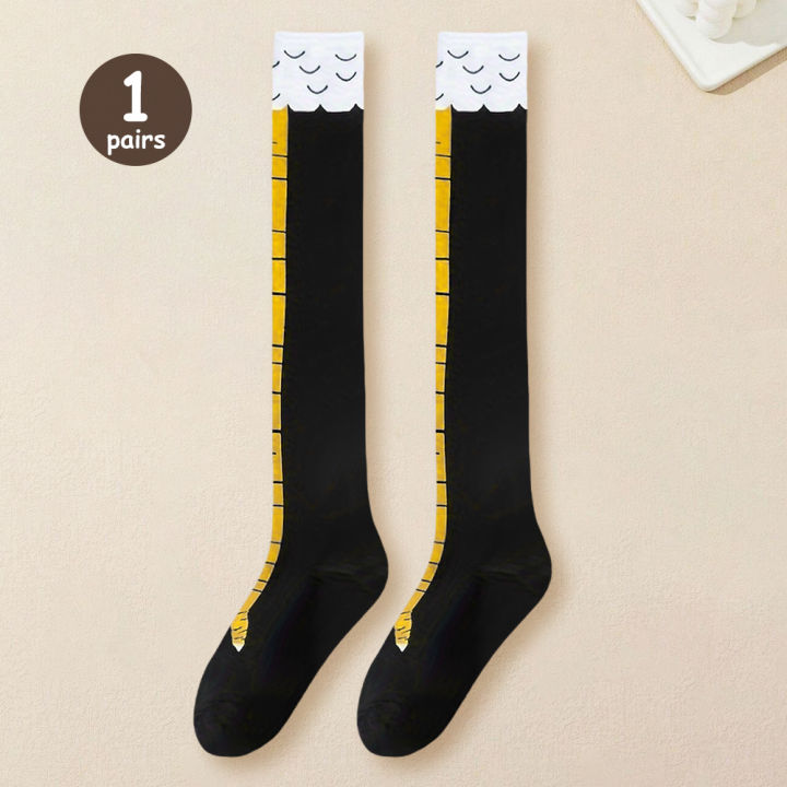 Women%20Thigh%20High%20Stockings%20Chicken%20Feet%20Print%20Long%20Socks%20Over%20Knee%20Socks%20Funny%20Novelty%20Socks%20Cartoon%20Animal%20Paws%20Stockings%20-%20Image%207