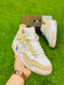 Air Jordan Retro 4 Lv Vuitton Shoes. 