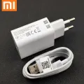 Xiaomi 33W Charger Kit with Type-C cable for Mi 10/9/10T Lite, POCO X3 NFC, Redmi K40/Note 9/10 Pro. 