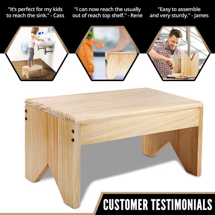 Wooden%20Step%20Stool%20for%20Adults%20&%20Kids%20-%20Very%20Sturdy,%20Bed%20Stool%20for%20High%20Beds,%20Kitchen,%20Bathroom,%20Closet.%20Made%20Lightweight%20Quality%20Eco%20Pine,%20Attractive%20(Sultans%20Empire)%20-%20Image%205