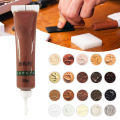 Wood Furniture Refinishing Paste Wood Floor Table Door Cabinet Scratch Fast Remover Repair Paint 27 Colors Wax For Furniture 25g. 