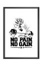 A4 framed Gym Motivational Workout Wall posters Desk Wall decorations inspiring posters. 