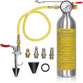 Air Conditioning Flushing Kit, Car Air Conditioning Pipe Cleaning Tool Set, R134A Air Conditioning System Flushing Kit. 
