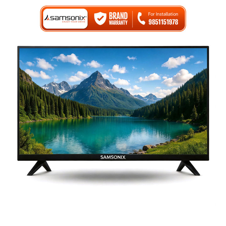 Samsonix 55" 4K Ultra HD Smart LED TV - Frameless Bezelless Design with WebOS 3.0, Magic Remote, Netflix, YouTube, WiFi, 3 HDMI, 2 USB, Optical Audio & 8GB Storage (55-Inch UHD Smart TV)