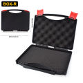 NEWACALOX Plastic Storage Case Tool Box with Sponge Mats Protecting Tools Multi-function Repair Toolbox for Hardware Tools. 