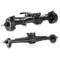 Black 1/10 Scale CNC Brass Weight Kit for Vanquish H10 - Steering Knuckle & Axle Cap Set | Lowers CG, Performance Upgrade. 