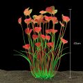 1pc Artificial Underwater Plants Aquarium Fish Tank Seaweed Decoration Green Purple Water Grass Viewing Decorations for Home. 