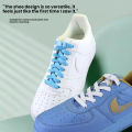 8mm Without Ties Elastic Laces Press Lock No Tie Shoelaces Sneaker Kids Adult Widened Flat Shoelace for Shoes. 