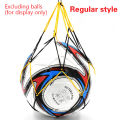 1pc Portable Ball Bag Football Training Net Bag Durable Nylon Net Bag Sports Mesh Bag for Carrying Basketball Volleyball. 