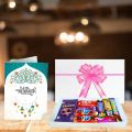 Eid Mubarak Chocolate Box For Gift With Free Eid Card/ Chocolate combo box for Gift On Eid. 