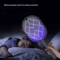 2 in 1 Rechargeable Mosquito Killer Racket The Ultimate Weapon Against Mosquitoes.. 