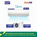 MIDEA INVERTER  1.5 TON AC Split Type Air Conditioner 10 YEAR COMPRESSOR OFFICIAL WARRANTY. 