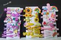 14 pieces/set Cartoon Hair Clips For Girls / Rainbow Hair pins/Clips /Colorful Girls Hairgrips. 