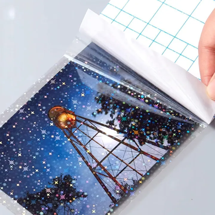 20%20Sheets%20A4%20Clear%20Holographic%20Cold%20Lamination%20Film%20Mixed%20Styles%20Waterproof%20Self-Adhesive%20Vinyl%20Sticker%20Paper%208.3x11.7%20Inch%20-%20Image%205