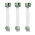 3pcs/lot Children Security Protector Baby Care Multi-function Child Baby Safety Lock Cupboard Cabinet Door Drawer Safety Locks. 