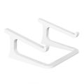 Ergonomic laptop stand with keyboard stand - portable desktop lift, suitable for MacBook, PC, tablet - sturdy. 