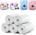 Kids Instant Camera Refill Print Paper-5 Rolls for Kids Instant Print Camera,HD Printing Thermal Print Paper Set Portable Refill Print Paper. 