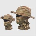 Boonie Cap Balaclava Hat Suit Foldable Soft Hat Outdoor Hunting Fishing Wide Brimmed Hat Sunscreen Caps.