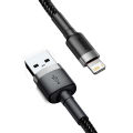 Baseus USB Cable for iPhone14 13 12 11 Pro Max Xs X 8 Plus Cable 2.4A Fast Charging Cable for iPhone Charger Cable USB Data Line.